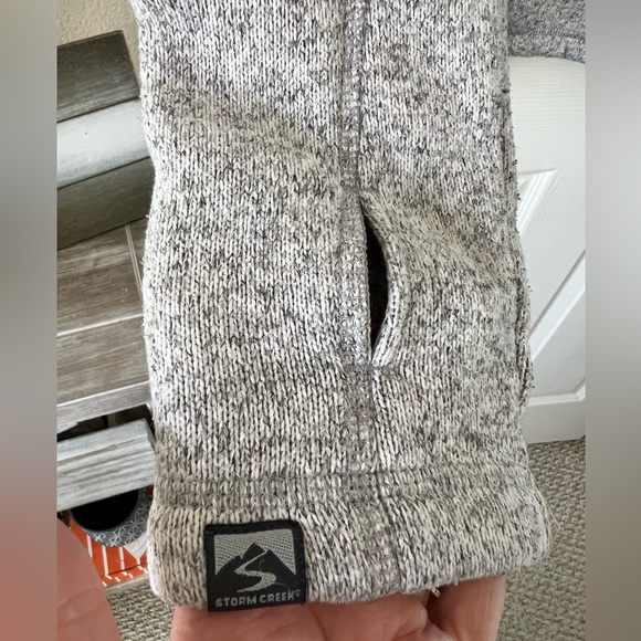 Storm Creek Overachiever Full Zip Sweatshirt Jacket with Keystone Logo Size S - Picture 4 of 8